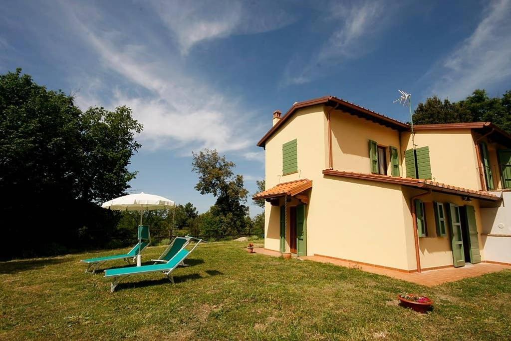 Villa Con Piscina 10 Posti Letto, L'Oliveta Di Rivalto Chianni Exterior photo
