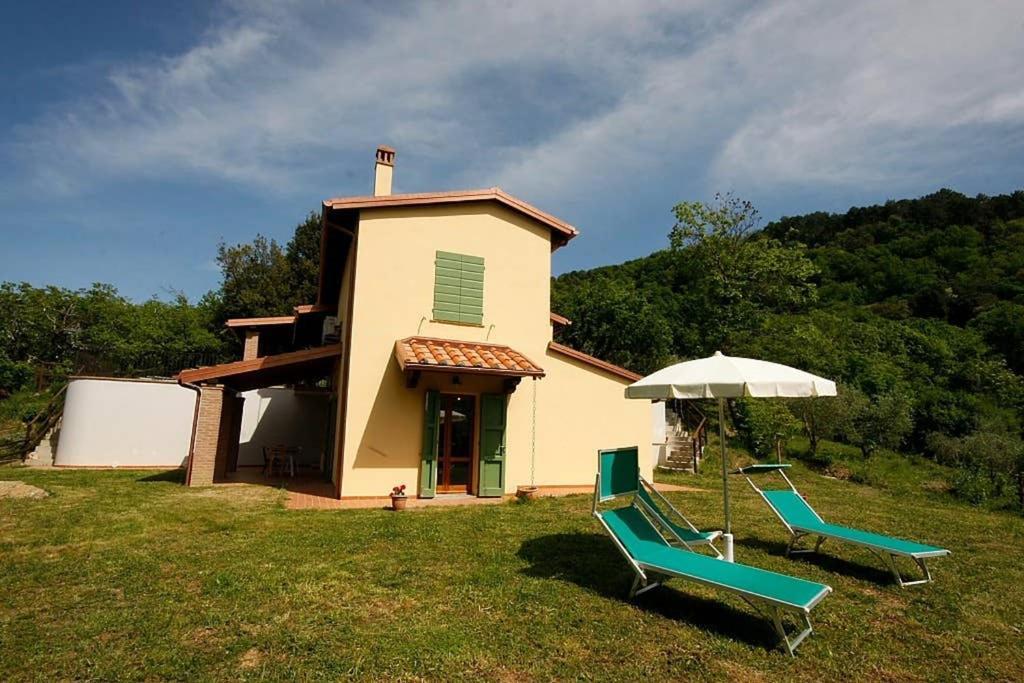 Villa Con Piscina 10 Posti Letto, L'Oliveta Di Rivalto Chianni Exterior photo